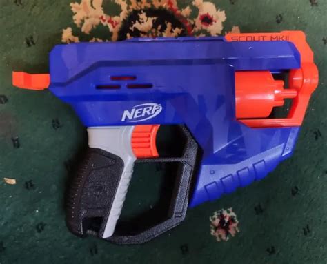 NERF N STRIKE ELITE Scout MKII Blaster Very Good Condition Tested