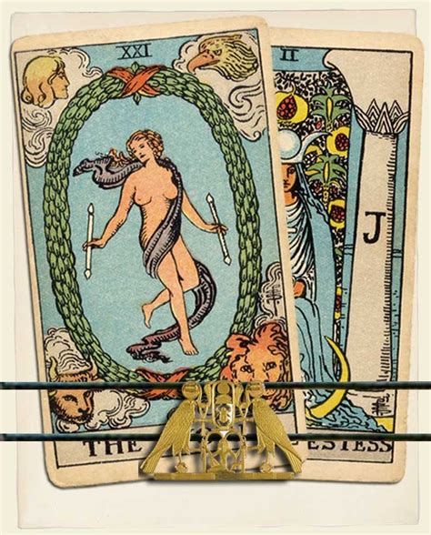 The World And The High Priestess Combination Reading With Insights For