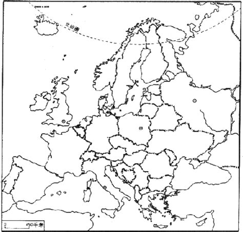 世界地理填图练习二：欧洲word文档在线阅读与下载免费文档