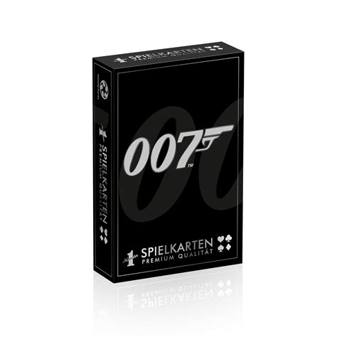 James Bond 007 Playing Cards Official 007 Store 007store