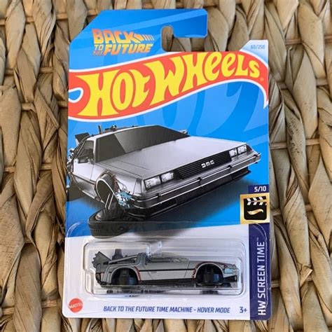 Toys Back To The Future Time Machine Hover Mode Hot Wheels Delorean Car Hotwheels Poshmark
