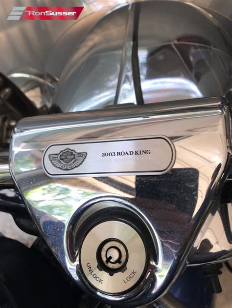 2003 Harley Davidson 100th Anniversary Road King 7,800 Miles 1 Owner ...