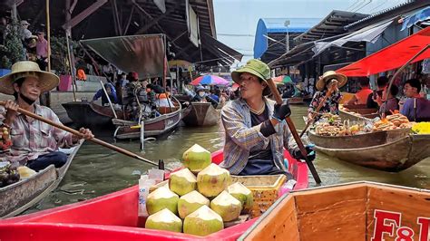 Damnoen Saduak Thailand S Floating Market Adventure K Ultra Hd