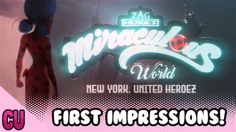 Miraculous Ladybug New York Special First Impressions Youtube