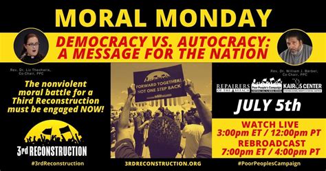 Democracy Vs Autocracy A Message For The Nation Kairos Center