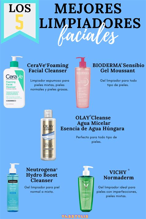 Los 5 Mejores Limpiadores Faciales Makeup Skin Care Beauty Skin Care