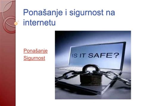 794 Ponašanje I Sigurnost Na Internetu Ppt