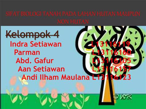 Sifat Biologi Tanah Ppt Ppt