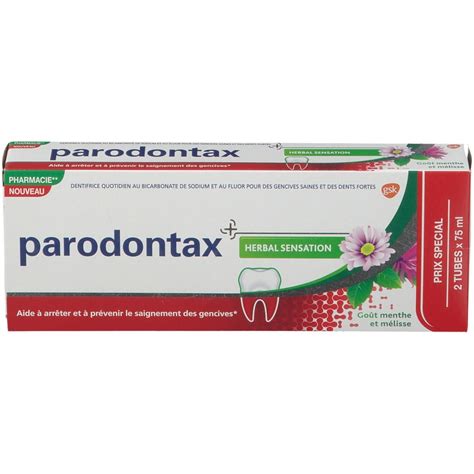 Parodontax Dentifrice Herbal Sensation X Ml Redcare Pharmacie