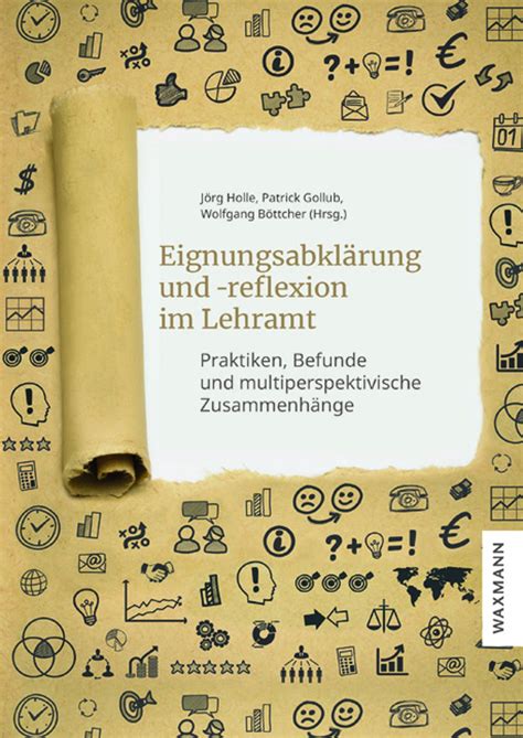 Publikation Des Sammelbands Eignungsabkl Rung Und Reflexion Im