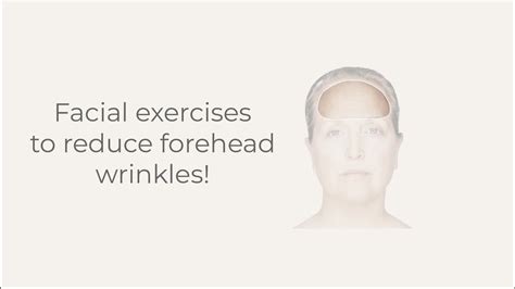 Facial Exercises To Reduce Forehead Wrinkles Youtube