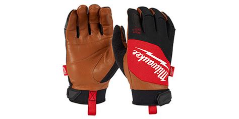 Milwaukee Expands Glove Lineup with Leather Performance Gloves