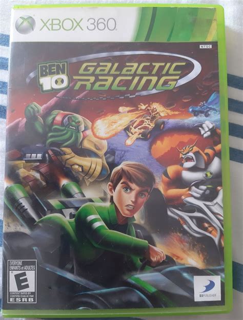 Jogo Original Mídia Física Ben 10 Galactic Racing Jogo de Videogame