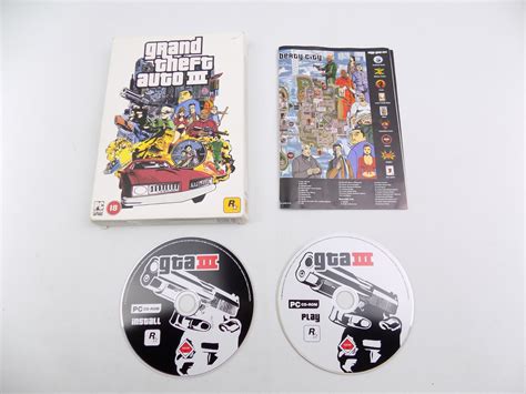 Mint Disc Boxed PC GTA Grand Theft Austo 3 Free Postage - Starboard Games