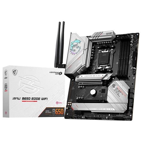 Msi Carte M Re B Edge Wifi Am Ddr Atx