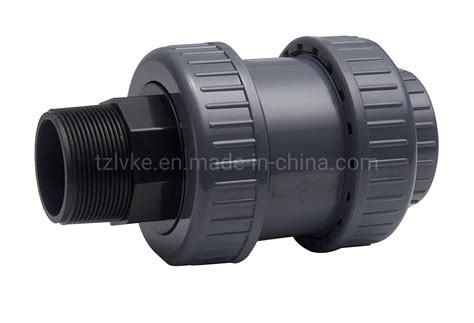 Inch Double Union Check Valves China Double Union Check Valve And