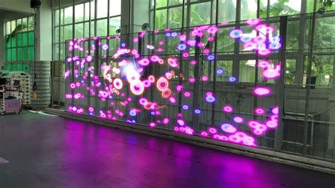 Transparent Led Screens Displays Point Concepts