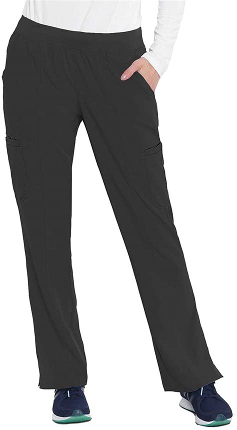 Med Couture Energy Womens Yoga Two Cargo Pocket Pant Black Size X