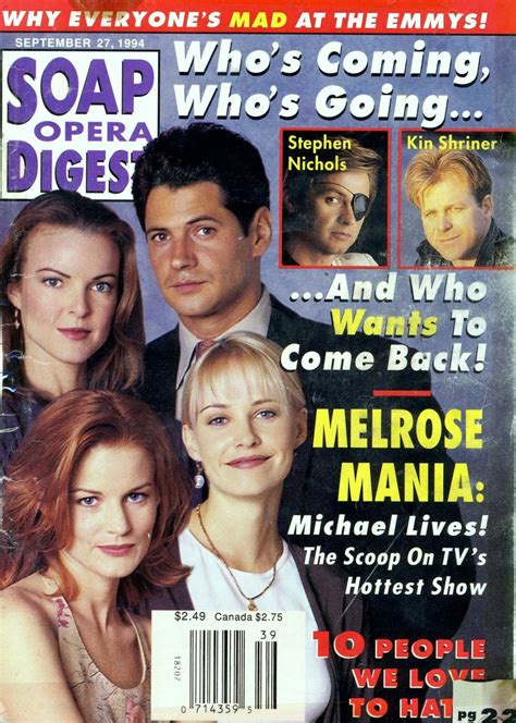 Soap Opera Digest Cover September 22 1994