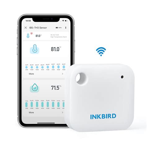 Inkbird Outdoor Indoor Bluetooth Thermometer Fridge Wireless Temp Ibs