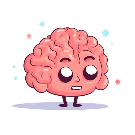 Cute Brain Cartoon