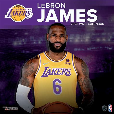 Lids LeBron James Los Angeles Lakers 2023 Player Calendar Vancouver Mall