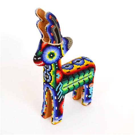 Venado Arte Huichol Artesanía Huichol Tienda De Arte Huichol
