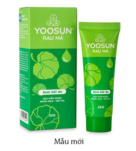 kem bôi da Yoosun rau má_Tuýp 25gr