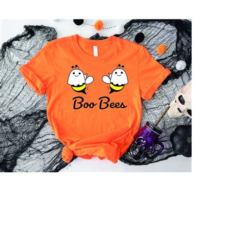 Boo Bees Halloween Sweatshirt Ghost Shirt T For Her Fun Inspire