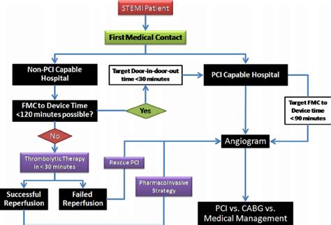 Decision Making Timeline And Reperfusion Strategy In Patients With