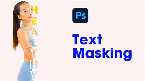 Text Masking Effect Typography Photoshop Tutorial YouTube