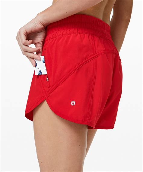 Red Lululemon Shorts Women