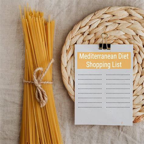 Mediterranean Diet Shopping List - Cooking Compass