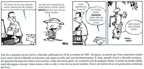 Calvin E Haroldo 30 Anos Veja As 6 Tiras Mais Emocionantes Virgula