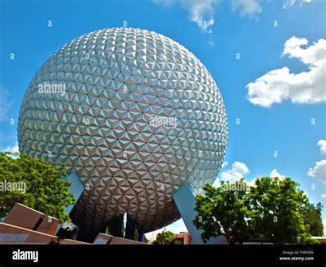 Epcot Ball Disney World Stock Photo Alamy