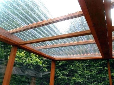 Polycarbonate Pergola Roof - PC Corrugated Transparent Roofing Sheet and Polycarbonate ...