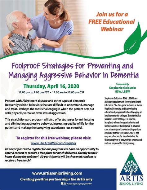 Apr Caregiver Strategies Preventing Aggressive Behavior In