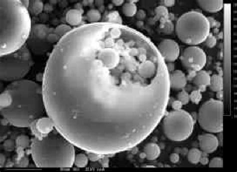 A Spherical Shape Of Fly Ash Particles Download Scientific Diagram