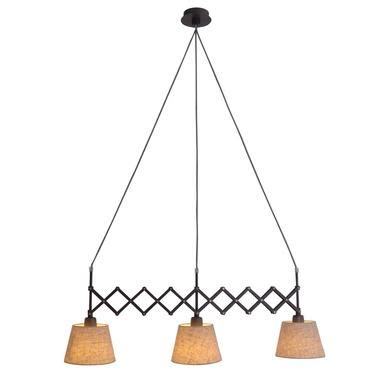 Suspensions Lampes Design N Ve Adrienne Beige M Tal Tissus