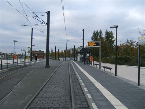 Tram Station Nordbahnhof Lhoon Flickr