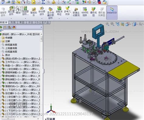 五金钢材自动焊锡机焊接机3d模型机械工具模型下载 摩尔网cgmol