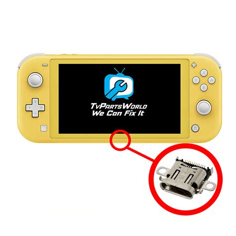 Nintendo Switch Lite Charging Port Repair Tvpartsworld Professional