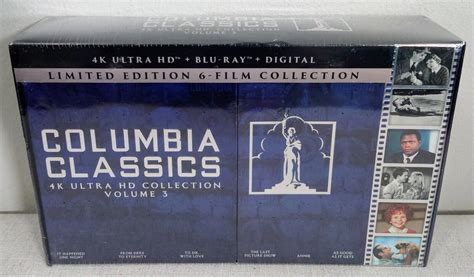 Columbia Classics Collection Volume 3 Ultra Hd 4k Blu Ray Digital