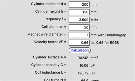 Can Antenna Calculator The Dxzone