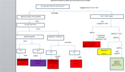 QUIMICA ANALITICA CUALITATIVA MARCHA SISTEMÁTICA ANALÍTICA DEL GRUPO