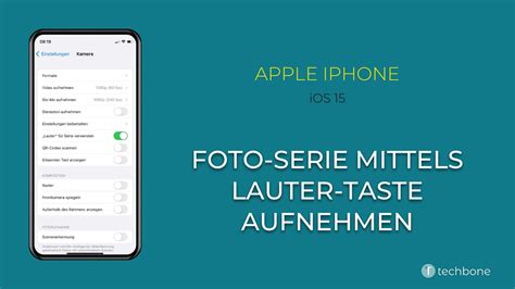 Foto Serie Mittels Lauter Taste Aufnehmen Apple Iphone Ios Youtube