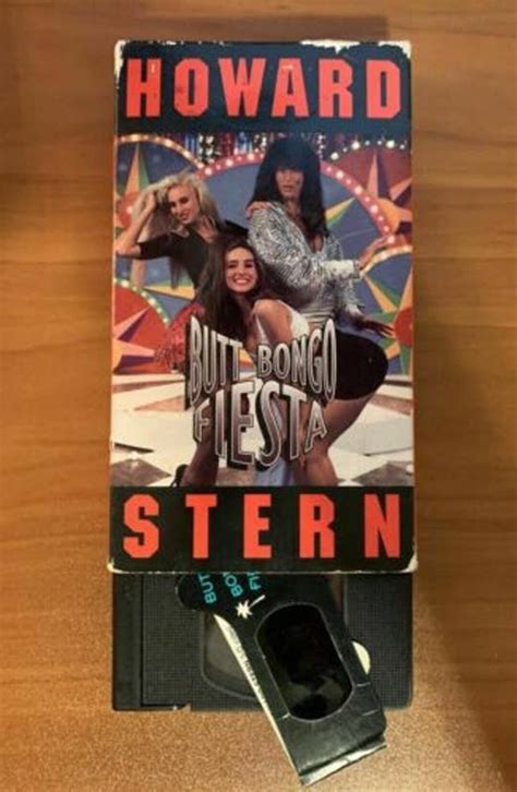 Howard Stern Butt Bongo Fiesta Vhs Etsy