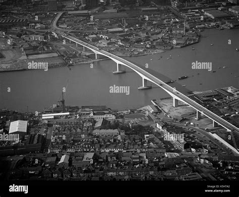 Itchen bridge view Black and White Stock Photos & Images - Alamy