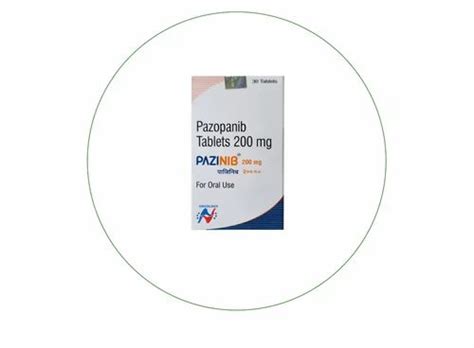 Pazinib Pazopanib 200mg Tablets At Rs 1800 Bottle Pazopanib Tablets