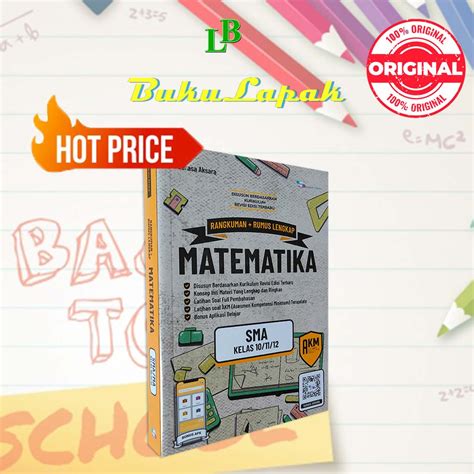 Jual BUKU MATEMATIKA SMA RANGKUMAN RUMUS LENGKAP MATEMATIKA SMA